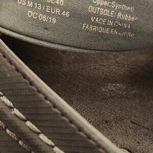 Men's Black Olukai Flip Flops, size 14